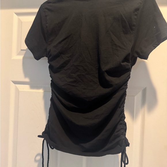 Inc Black Wrap Top - Picture 4 of 4